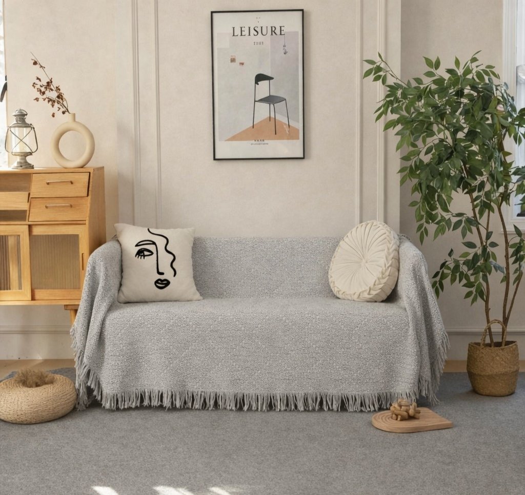 Chenille Ριχτάρι Καναπέ - C24-11 180X320CM