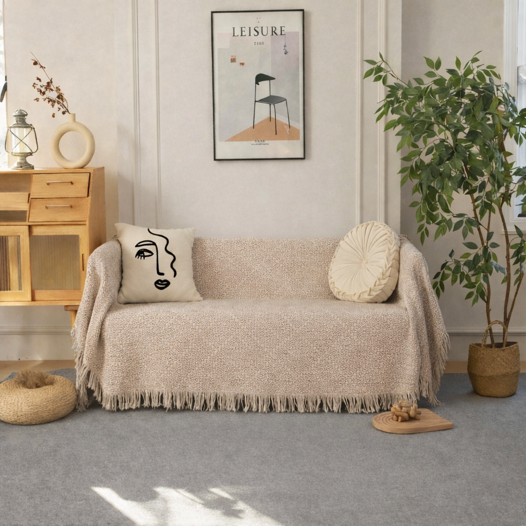 Chenille Ριχτάρι Καναπέ - C24-4 180X320CM