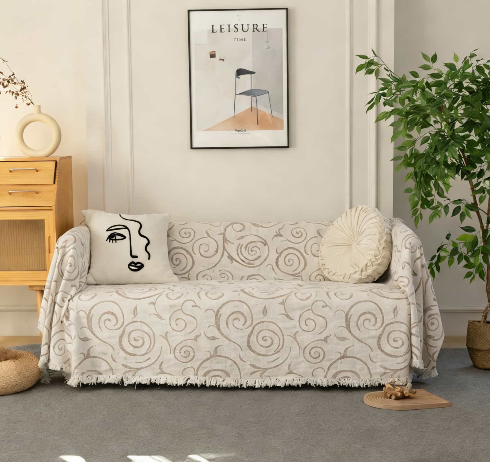 Καλοκαιρινό Ριχτάρι Καναπέ Δροσερό C27-4 180X180CM