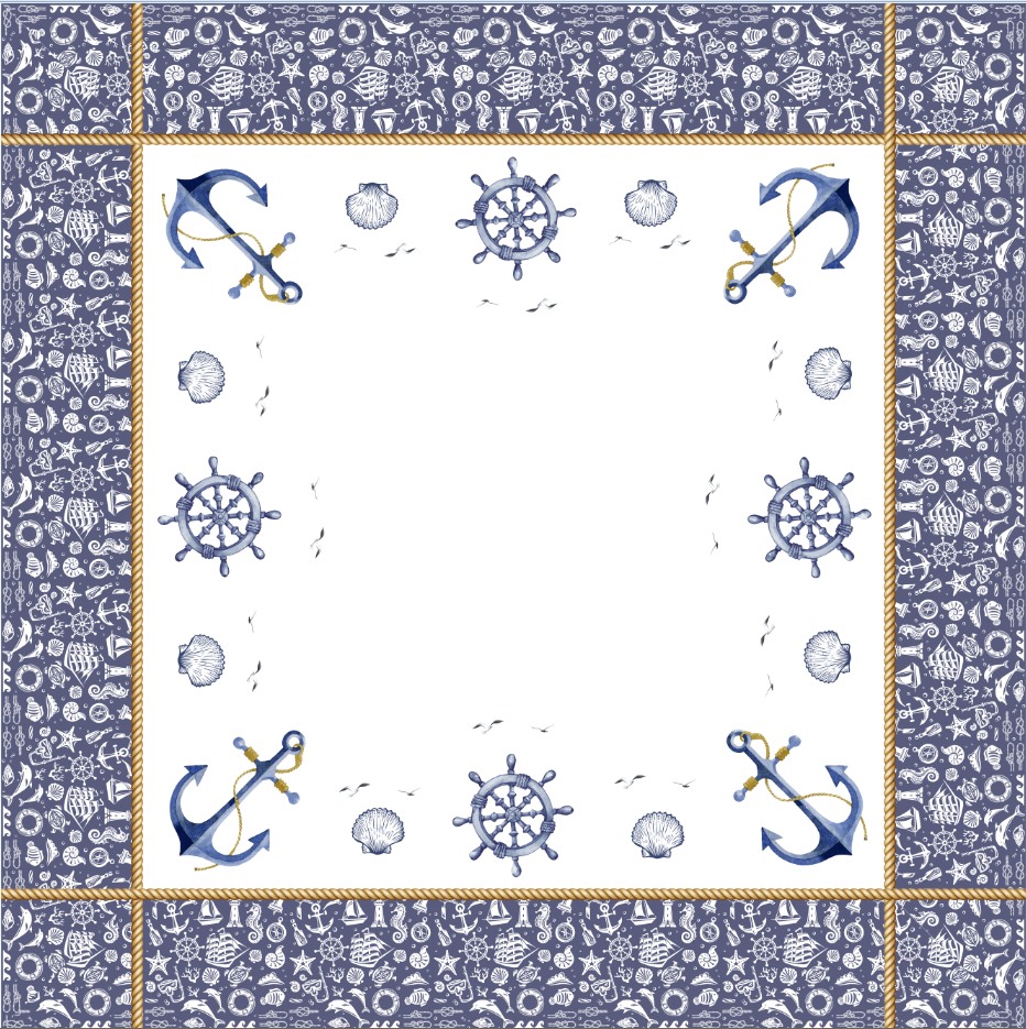 Καλοκαιρινό Τραπεζομάντηλο -3 85X85CM