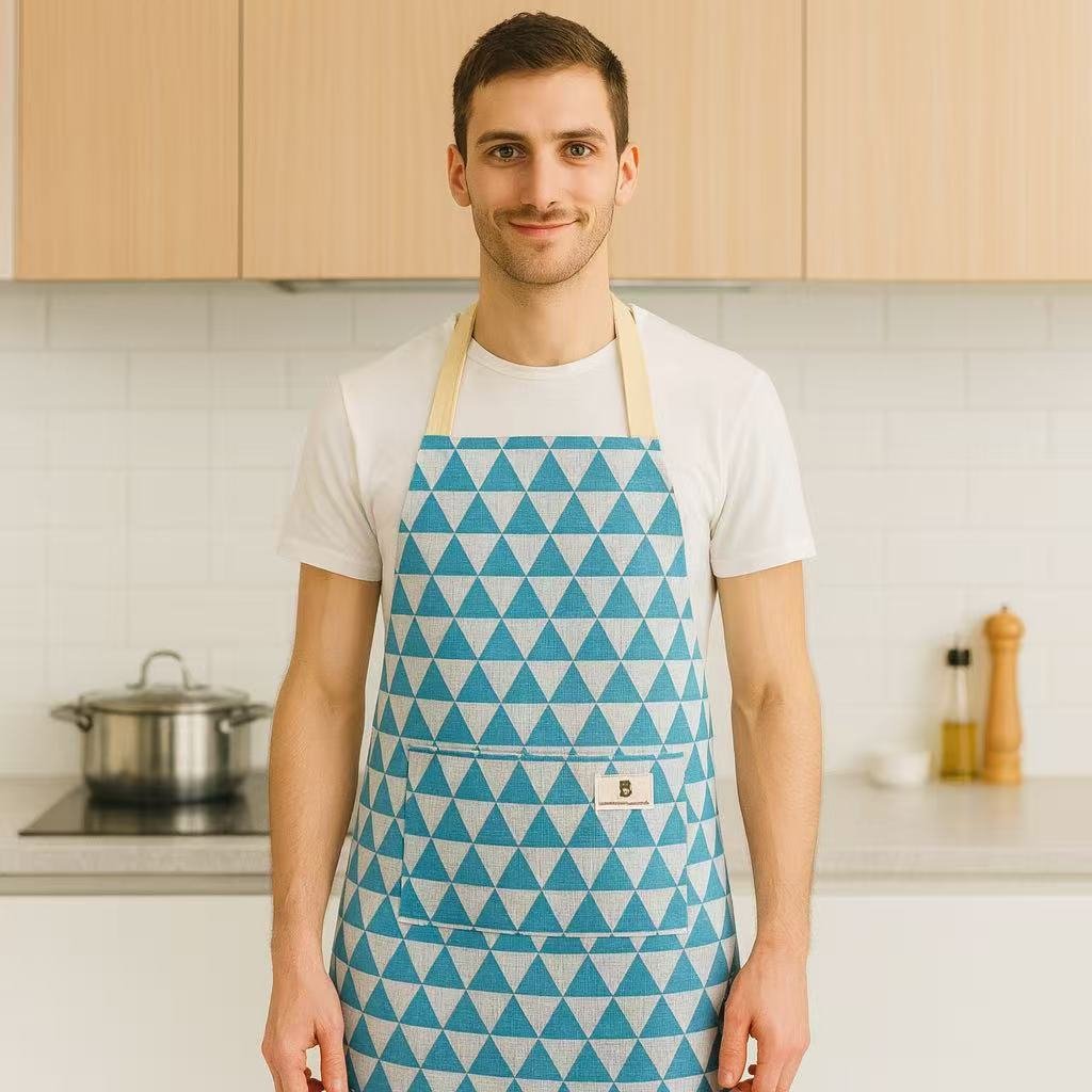 Ποδιά Κουζίνας SJMM - Μπλέ