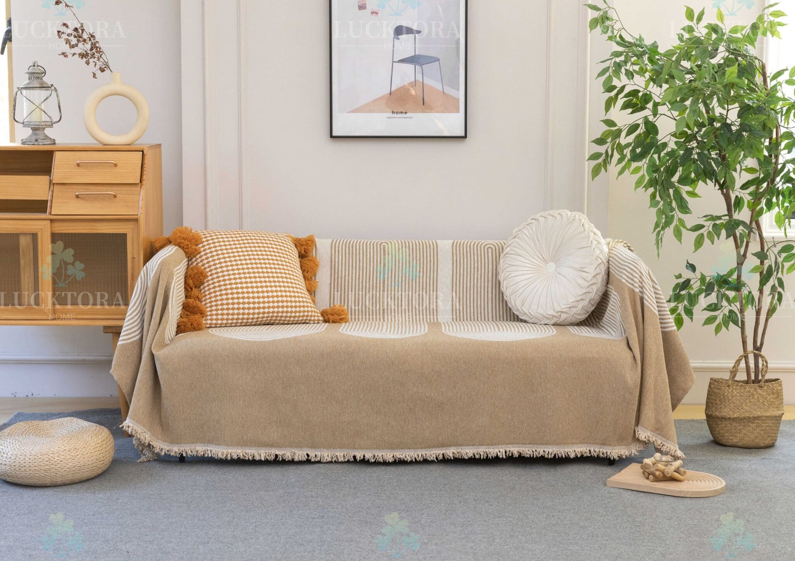 C6-ΡΙΧΤΑΡΙ CHENILLE-180X180CM -1 ΜΠΕΖ