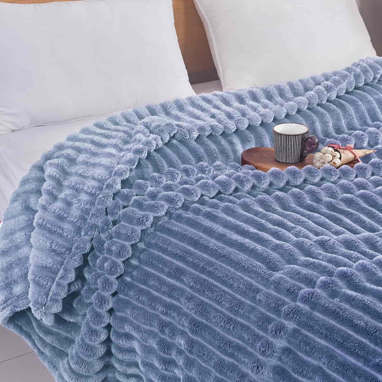 Κουβέρτα Fleece-Ριγέ -3 220X240CM