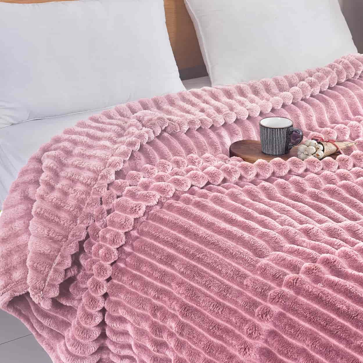 Κουβέρτα Fleece-Ριγέ -9 160X220CM