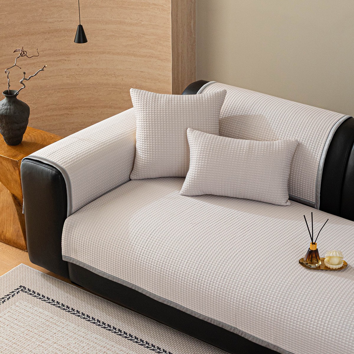 ΜΠΡΑΤΣΟ ΚΑΝΑΠΕ AUGUST SILVER (90X90)