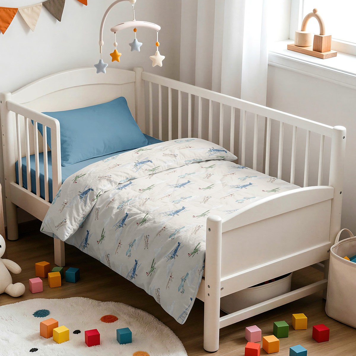ΠΑΠΛΩΜΑ ΚΟΥΝΙΑΣ AIRCRAFT PRIME LINE BABY (110Χ160)