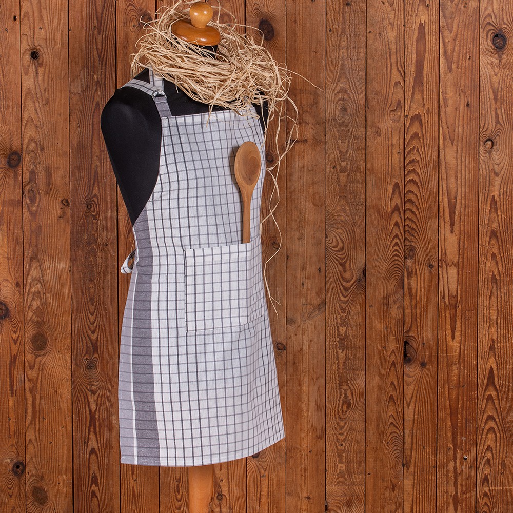 ΠΟΔΙΑ ΚΟΥΖΙΝΑΣ PEPPER CHECK GREY