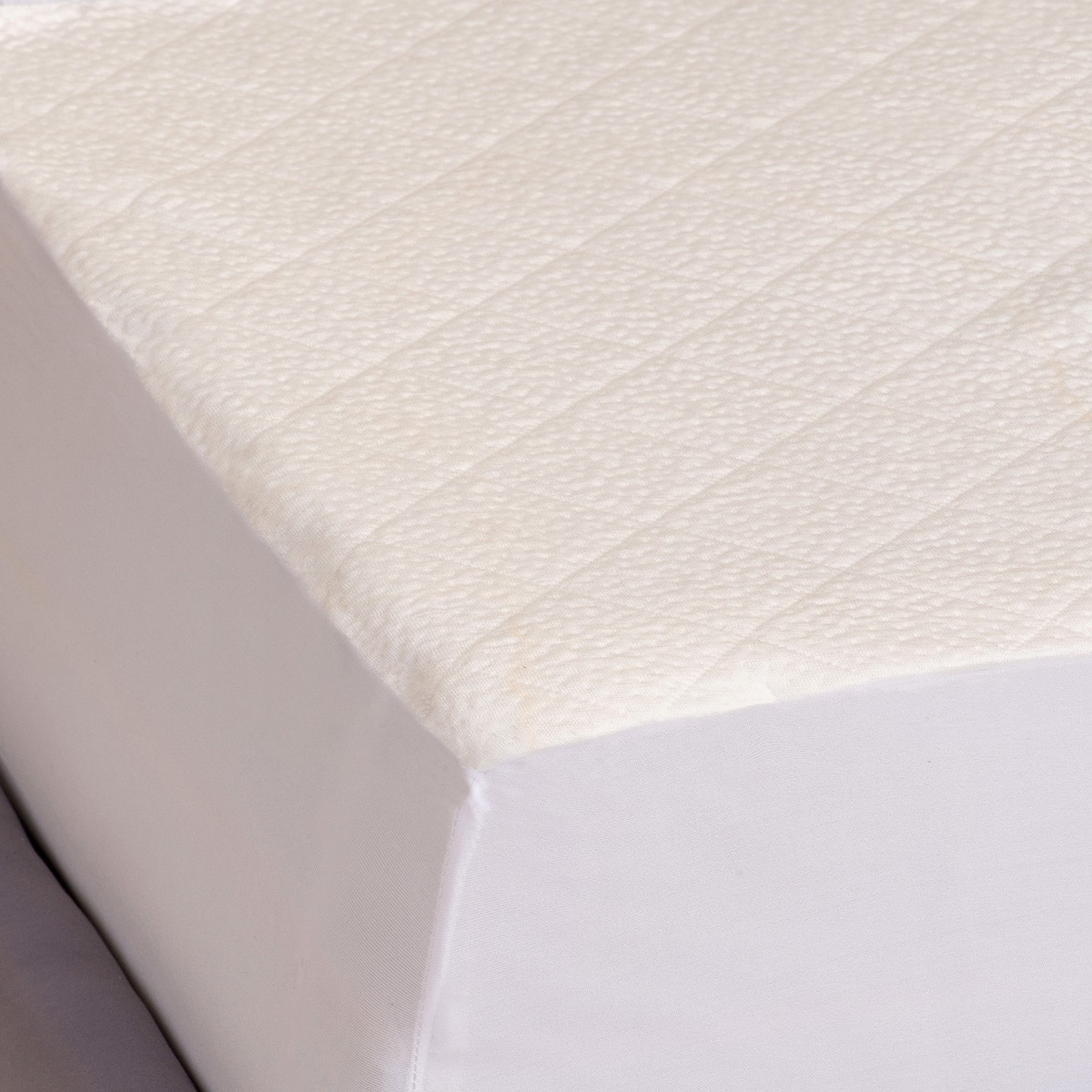 ΠΡΟΣΤΑΤΕΥΤΙΚΟ ΣΤΡΩΜΑΤΟΣ ΔΙΠΛΟ ΑΔΙΑΒΡΟΧΟ BAMBOO JACQUARD