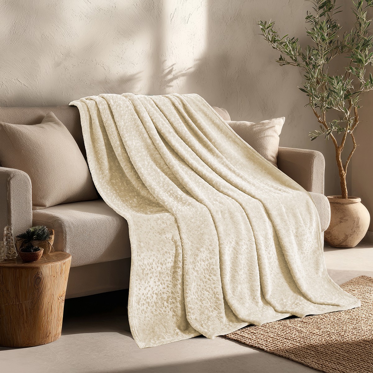 ΡΙΧΤΑΡΙ ΔΙΘΕΣΙΟ GIZA ECRU (170X250)