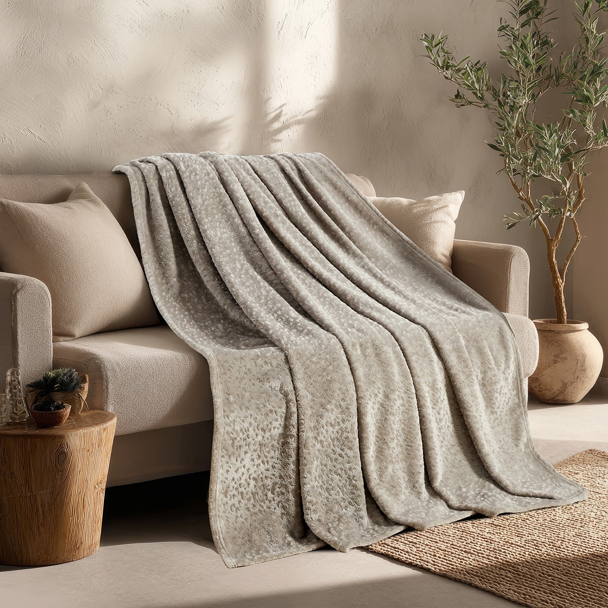 ΡΙΧΤΑΡΙ ΔΙΘΕΣΙΟ GIZA GREIGE (170X250)