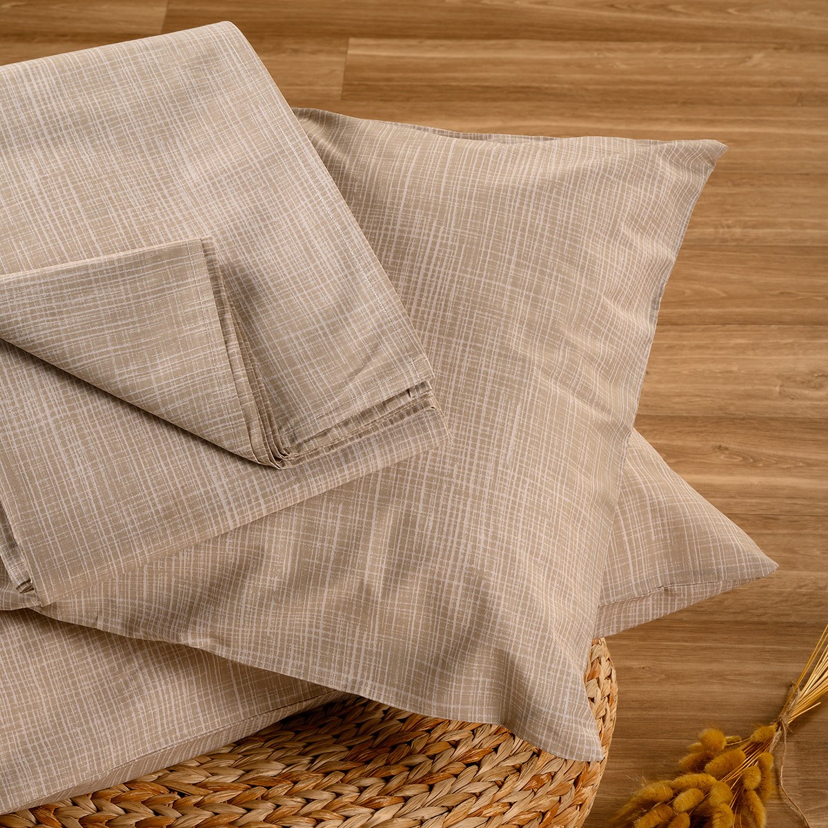 ΣΕΝΤΟΝΙ (ΣΕΤ 3 ΤΕΜ.) 160Χ200+32 MATEO BEIGE CASUAL LINE MINI