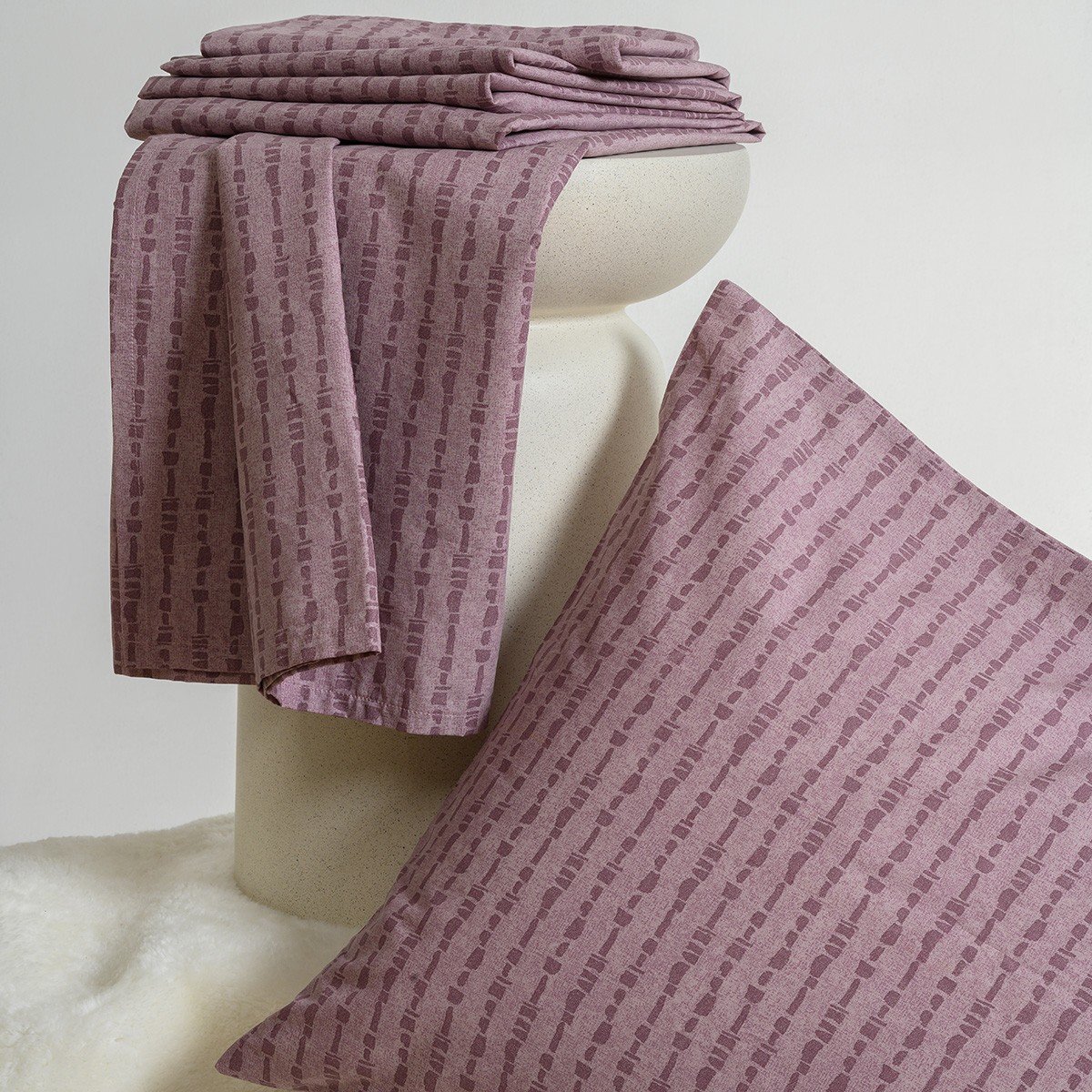 ΣΕΝΤΟΝΙ (ΣΕΤ 3 ΤΕΜ.) 160Χ200+32 STORM PLUM ULTRA LINE MINI