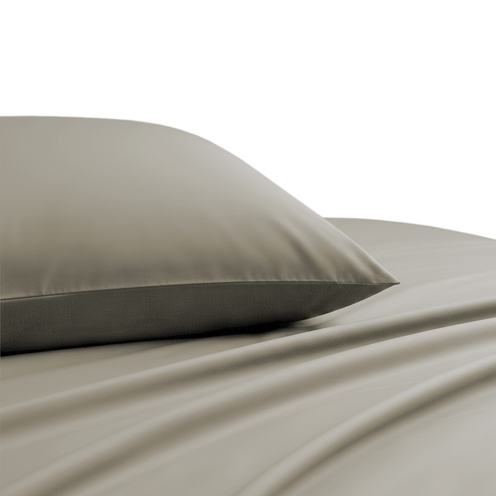 ΣΕΤ ΜΑΞΙΛΑΡΟΘΗΚΕΣ 53X72 LAVISH SATIN OLIVE/GREY