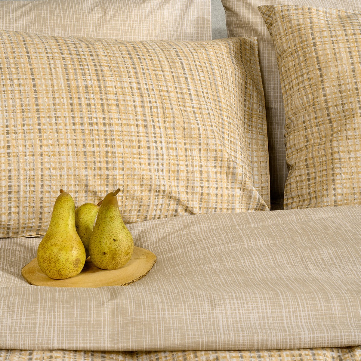 ΣΕΤ ΜΑΞΙΛΑΡΟΘΗΚΕΣ (Π) MATEO BEIGE CASUAL LINE (50X70)