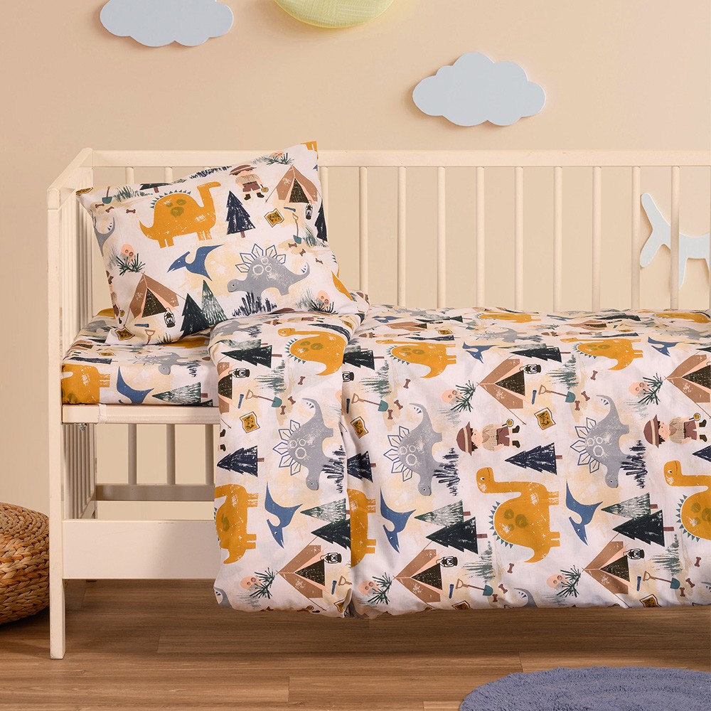 ΣΕΤ ΣΕΝΤΟΝΙΑ ΚΟΥΝΙΑΣ EXPLORER BLUE BABY LINE (120X170)