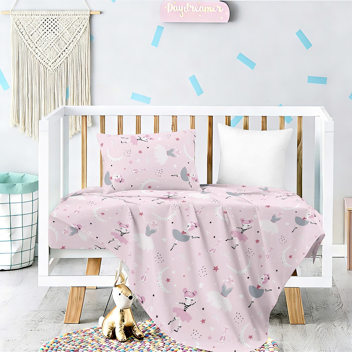 ΣΕΤ ΣΕΝΤΟΝΙΑ ΚΟΥΝΙΑΣ (Λ) BALLERINA PRIME LINE BABY (70Χ140+17)
