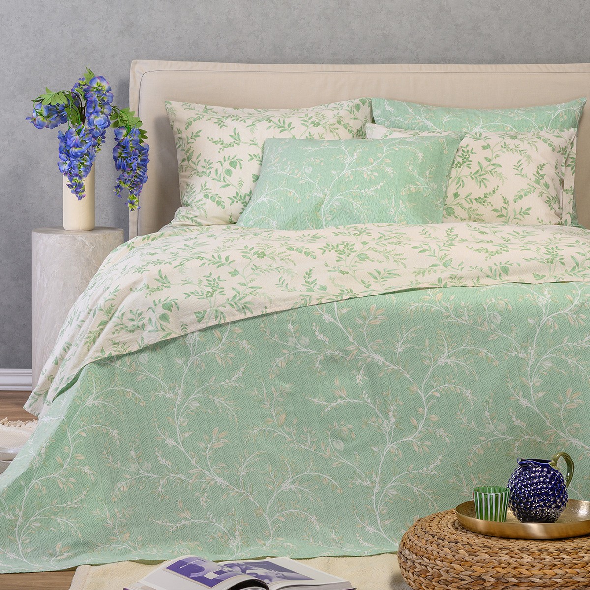 ΣΕΤ ΣΕΝΤΟΝΙΑ KING SIZE (Λ) SIENNA FOREST CASUAL LINE (180Χ200+32)