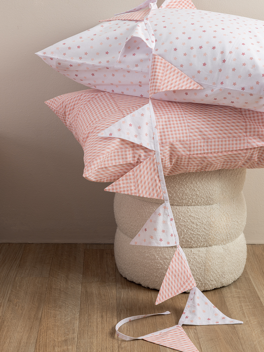 Διακοσμητικά σημαιάκια Bon Bon 240cm BB100-BB101 ROSE