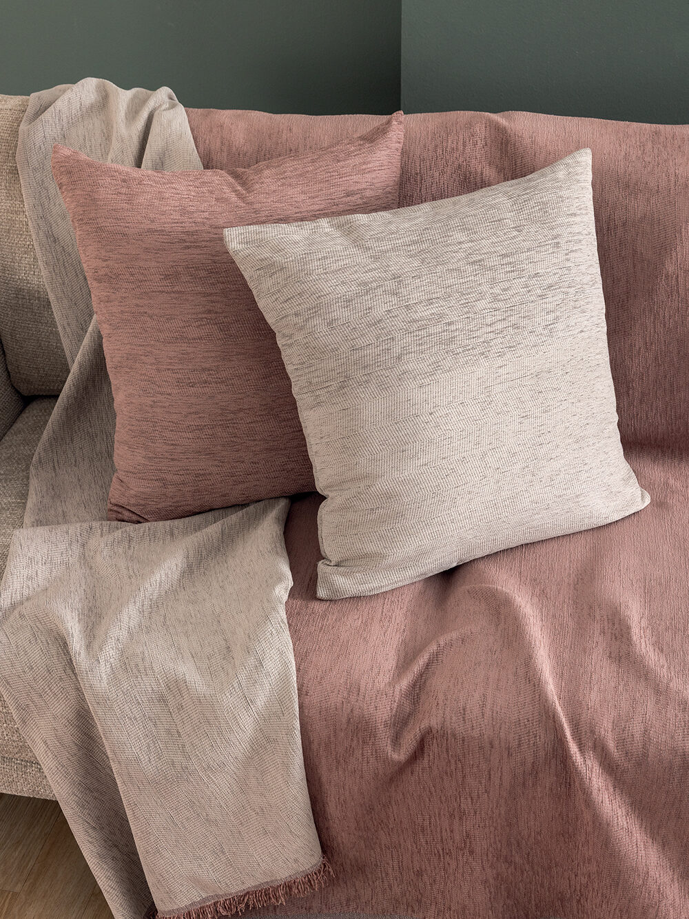 Διακοσμητικη Μαξιλαροθηκη 55x55 PARVA PINK
