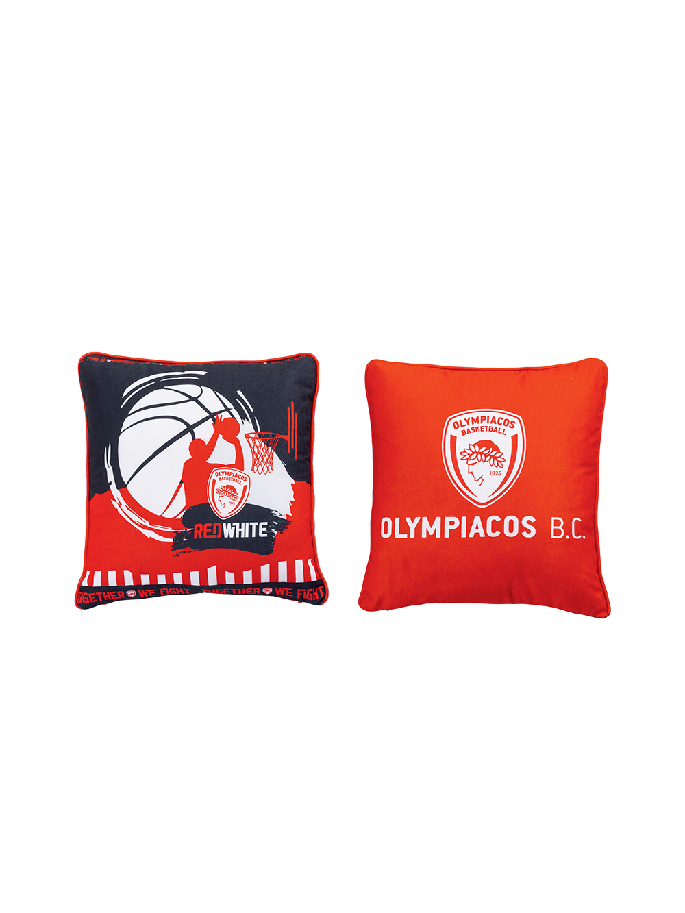 Διακοσμητική μαξιλαροθήκη 43x43 OLYMPIACOS