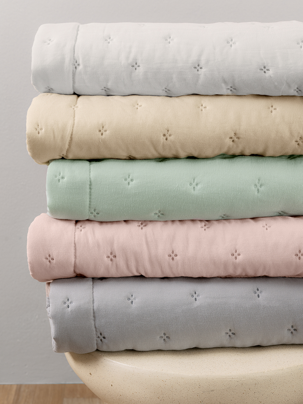 Κουβερλί King size 260x240 NICO/2 BEIGE