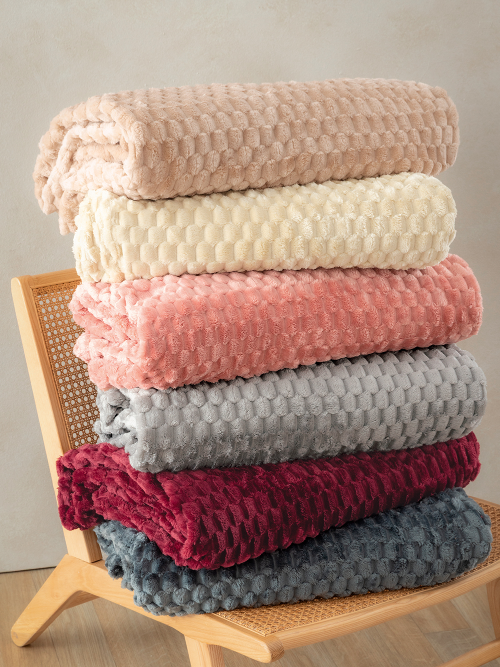 Κουβέρτα Fleece 160x220 ASTER WINE