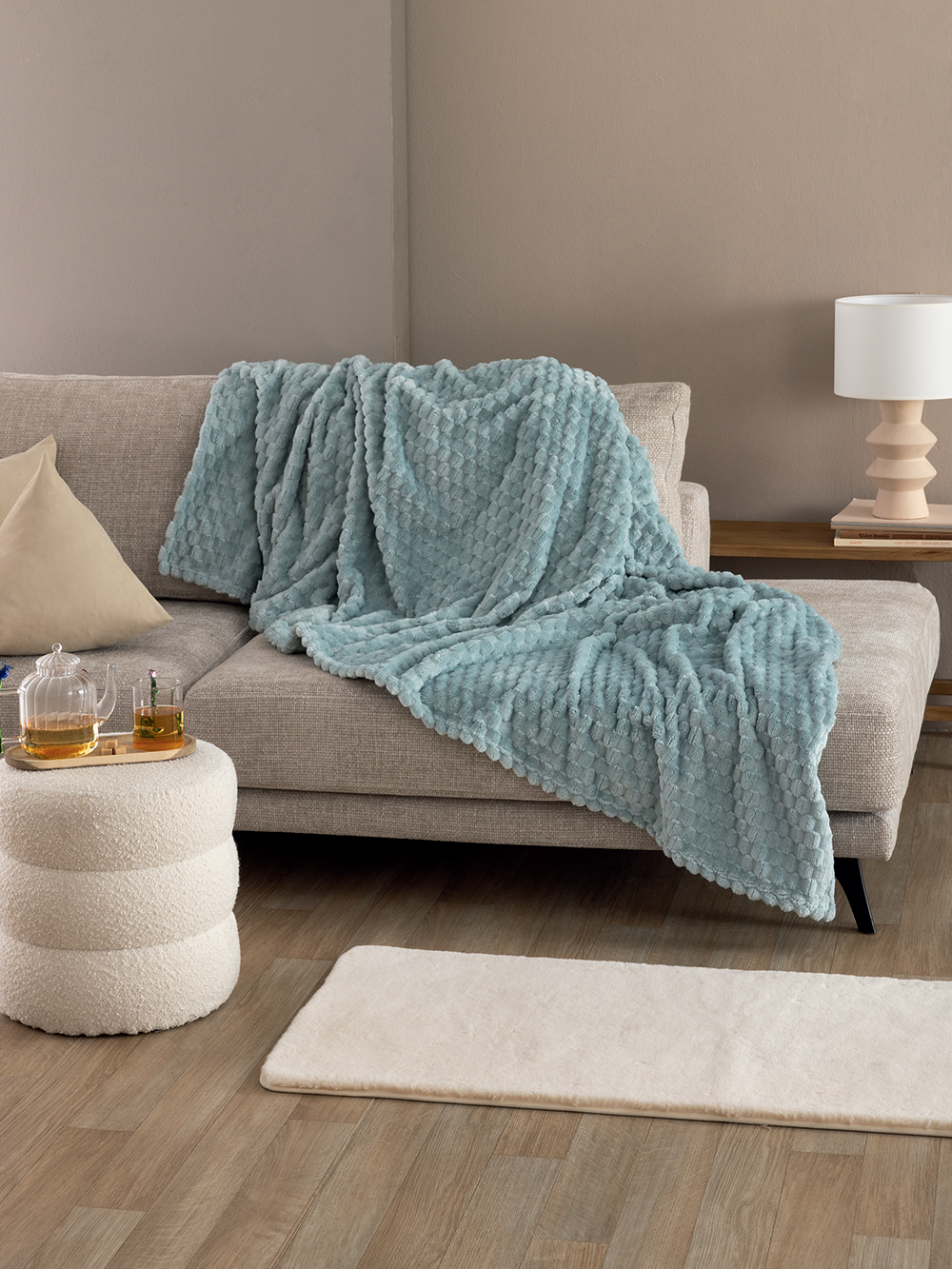 Κουβέρτα Fleece 220x240 ASTER JADE