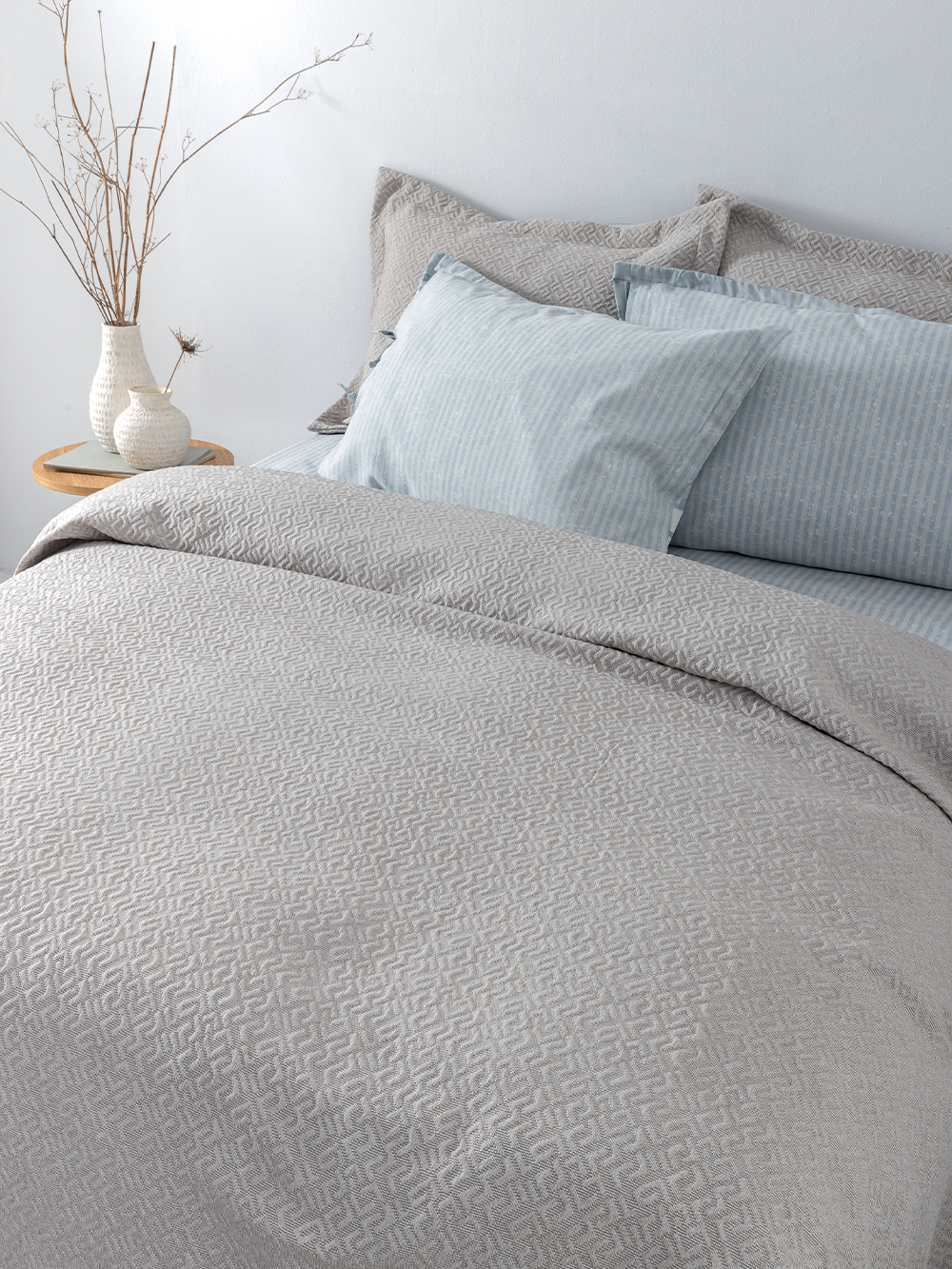 Κουβέρτα Matelasse 170X260 ZOE BEIGE