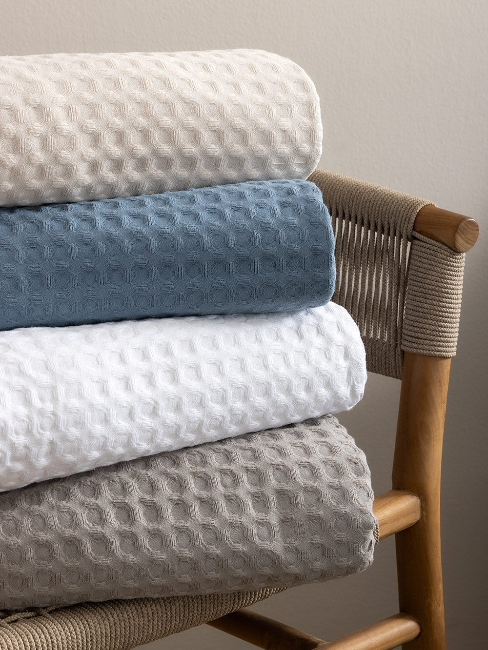 Κουβέρτα Πικέ 170x240 MARCIE GREY