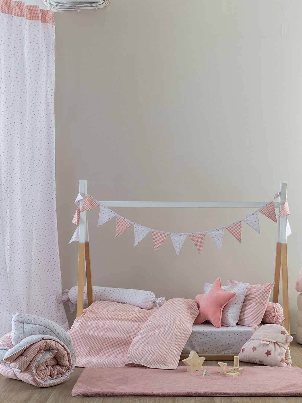 Κουρτίνα Bon Bon 170x270 BB101 ROSE