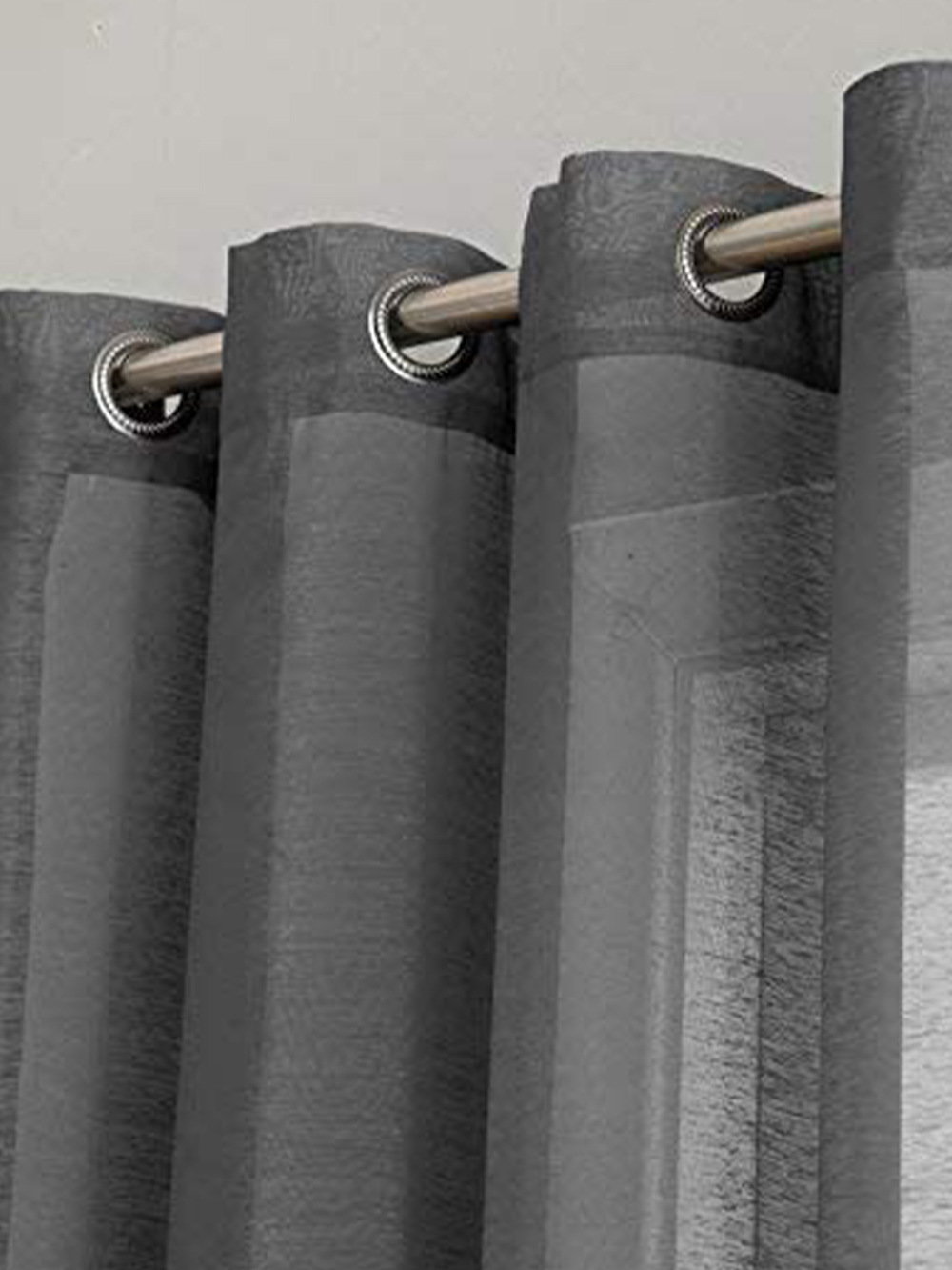 Κουρτίνα Με Τρουκς 140x260 BELE GREY