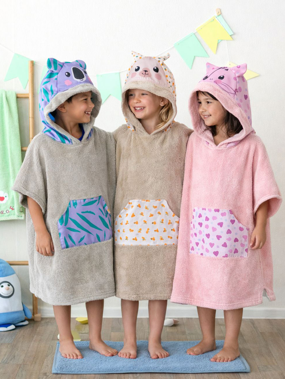 Παιδική πετσέτα με κουκούλα 70x120 RAB