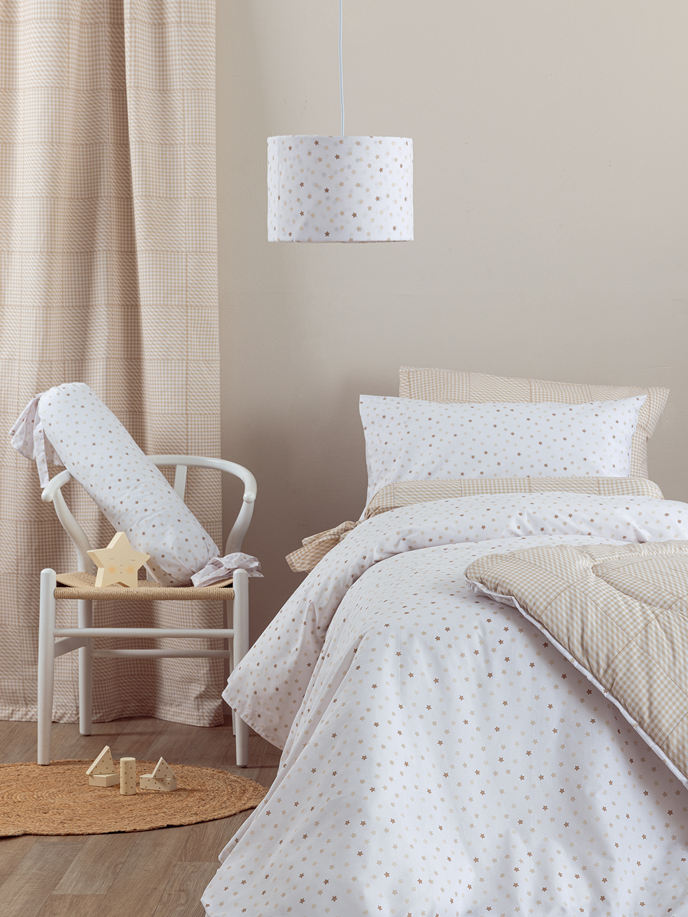 Πάπλωμα Κούνιας Bon Bon 110x150 BB100-BB101 BEIGE
