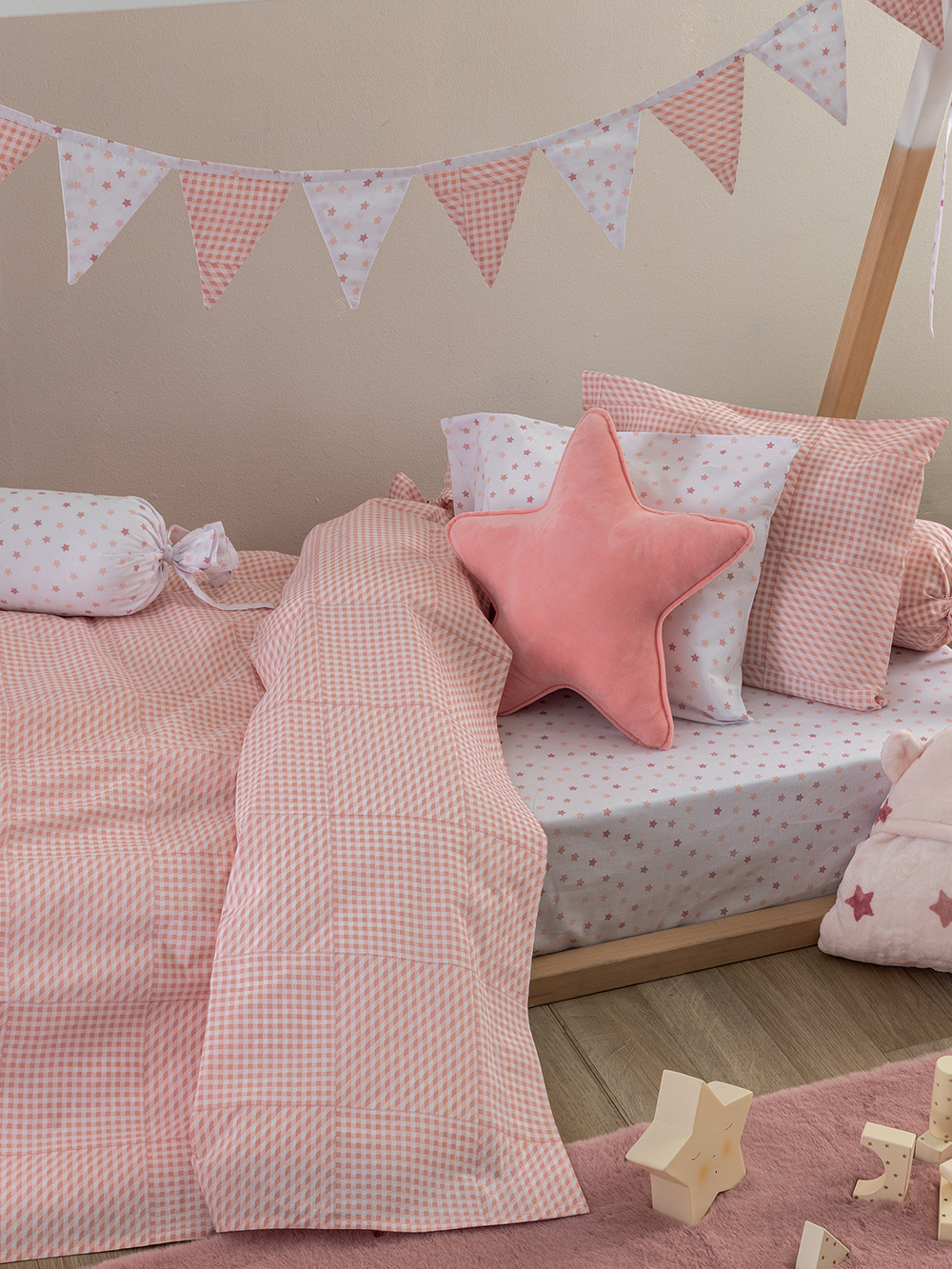 Πάπλωμα Μονό Bon Bon 160x240 BB100 ROSE