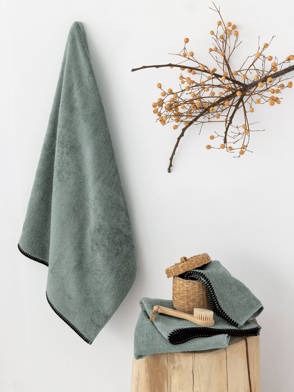 Πετσέτα Χεριών Towels Collection 30x50 BROOKLYN SAGE