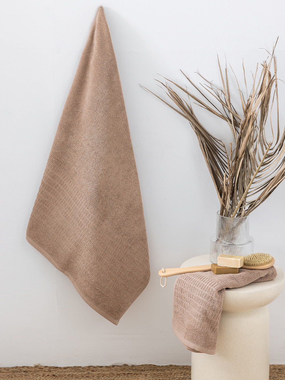 Πετσέτα Χεριών Towels Collection 30x50 ROLL BEIGE