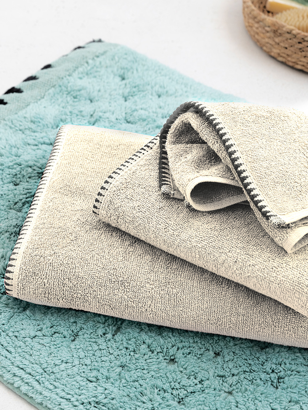 Πετσέτα Λουτρού Towels Collection 80x160 BROOKLYN BEIGE