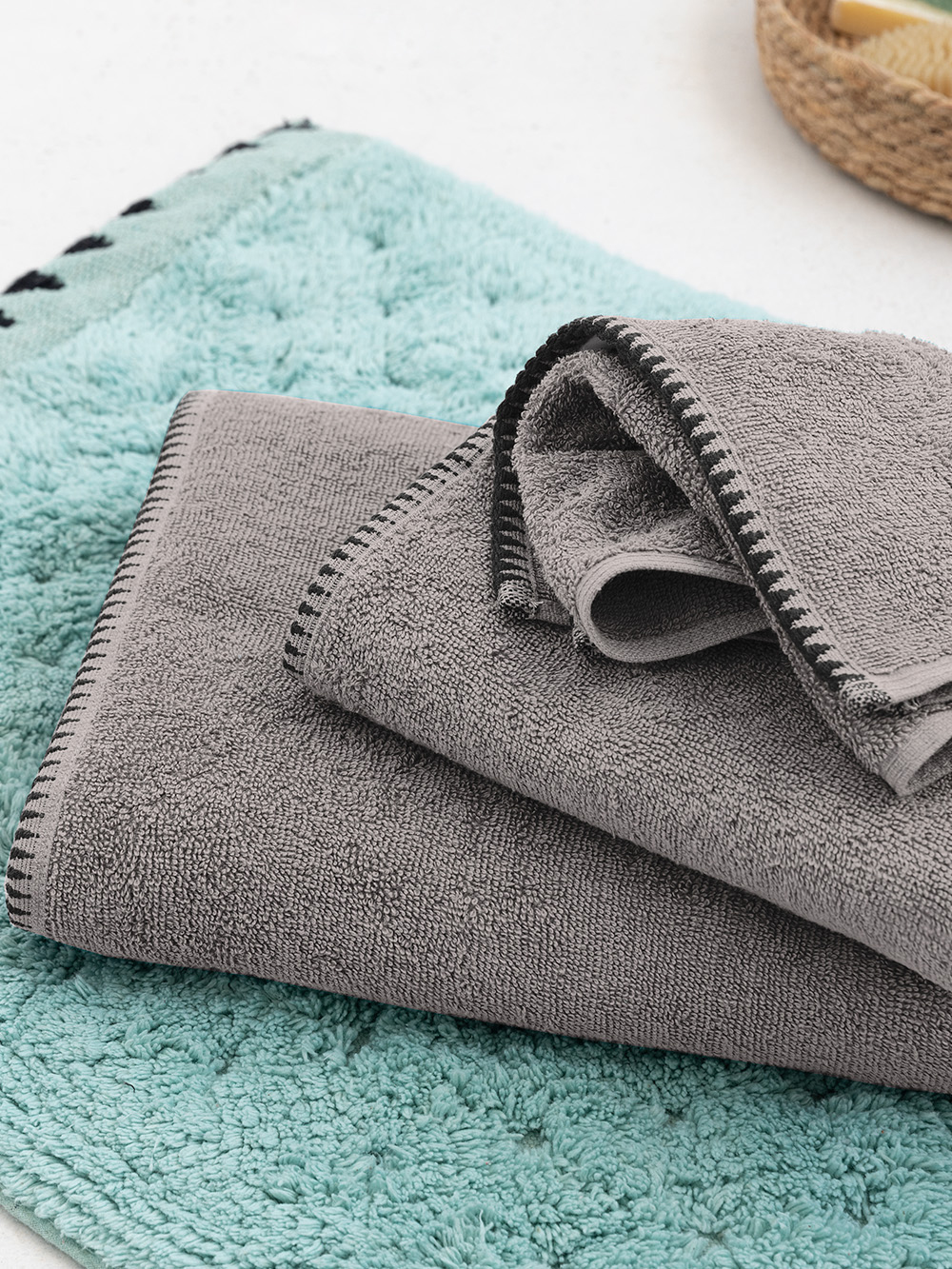 Πετσέτα Λουτρού Towels Collection 80x160 BROOKLYN GREY