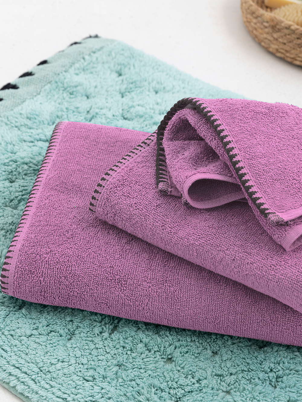 Πετσέτα Προσώπου Towels Collection 50x90 BROOKLYN VIOLET