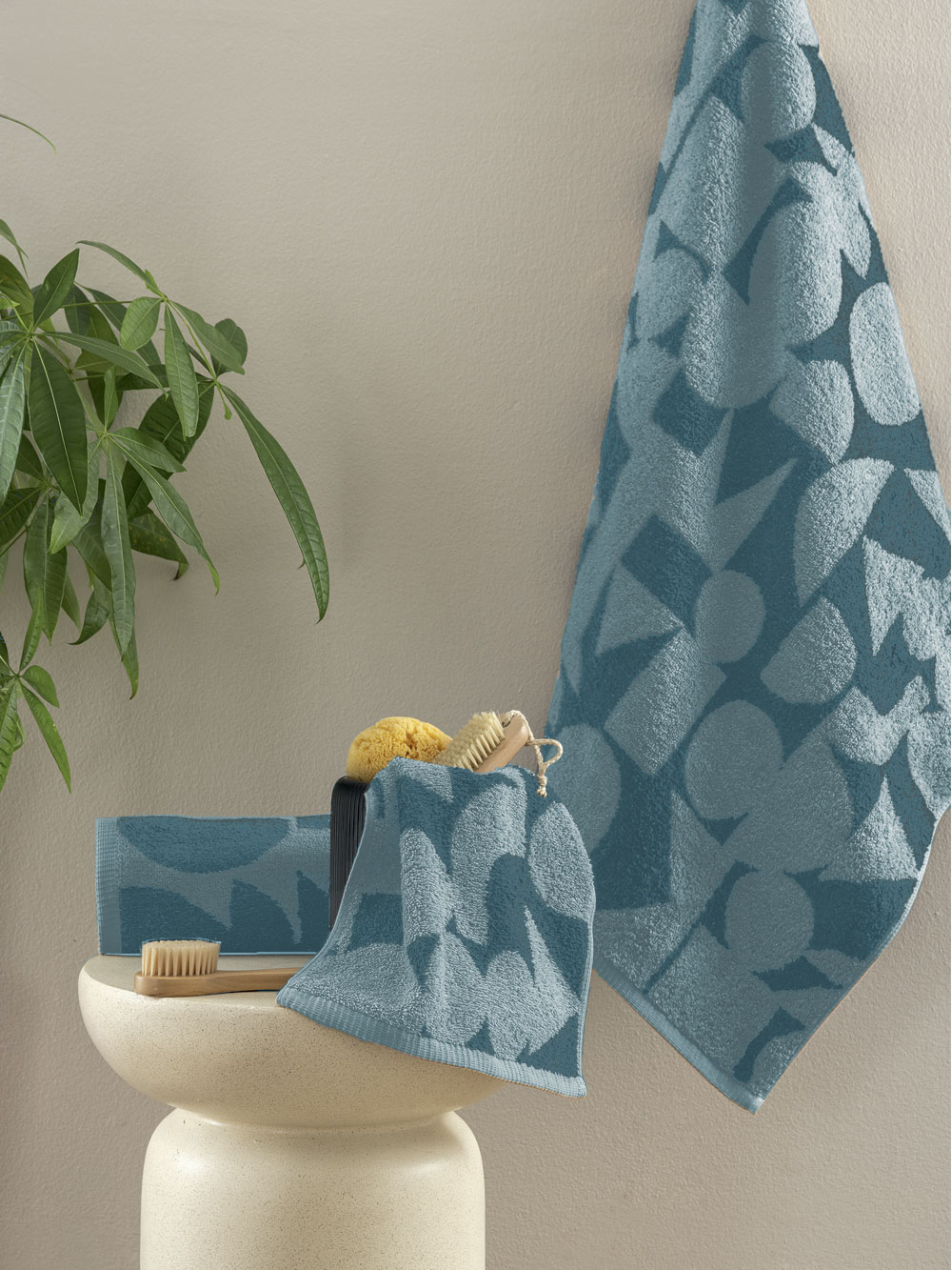 Πετσέτα Προσώπου Towels Collection 50x90 TUV SKY
