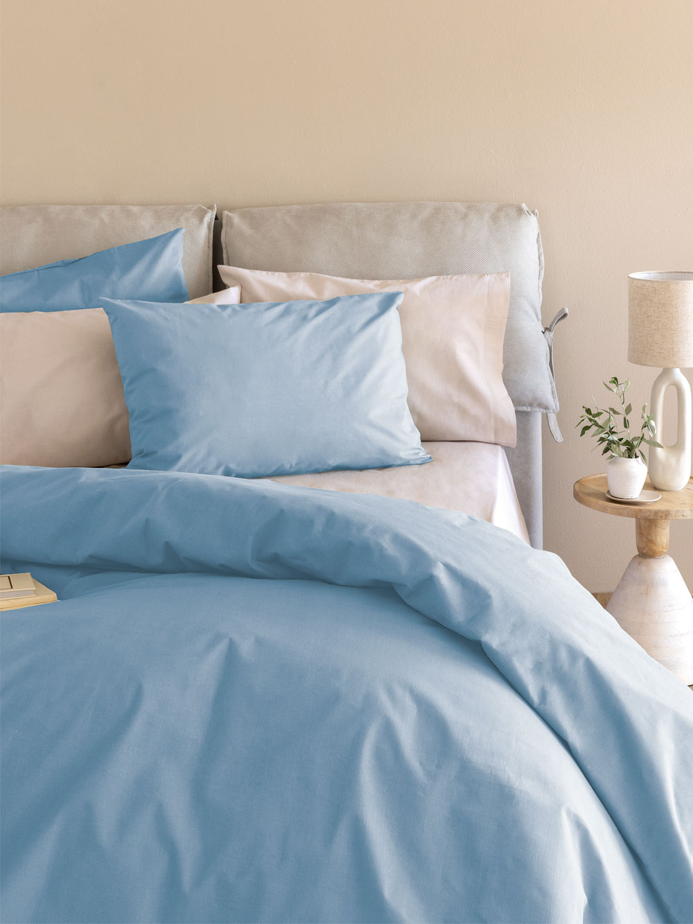 Σεντόνι King size 180x200+32 ETOILE/2 BLUE Με Λάστιχο