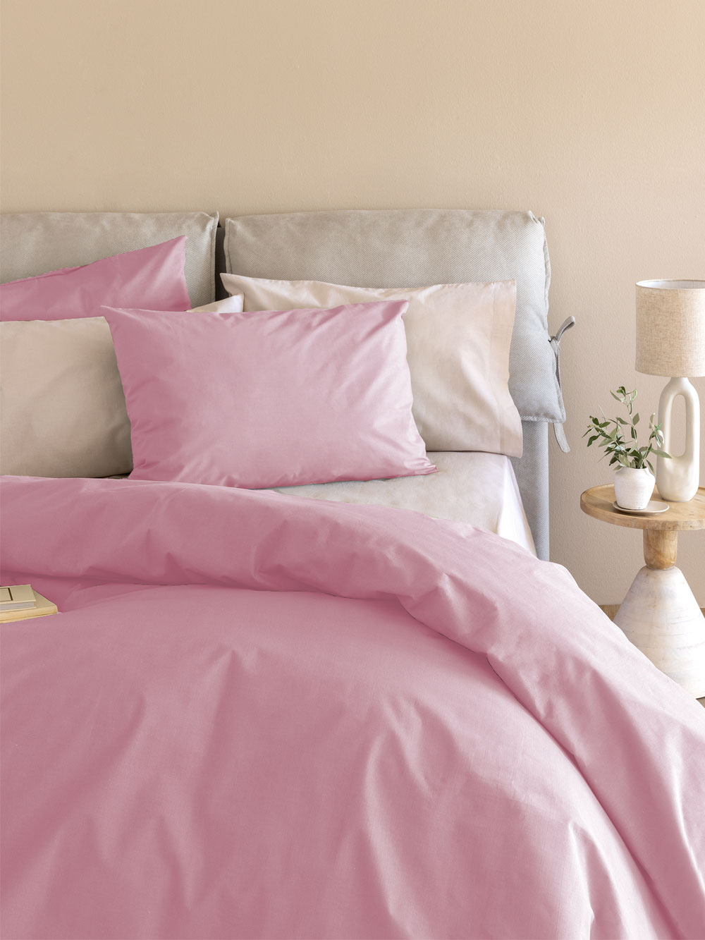 Σεντόνι King size 265x275 ETOILE/2 PINK Χωρίς Λάστιχο
