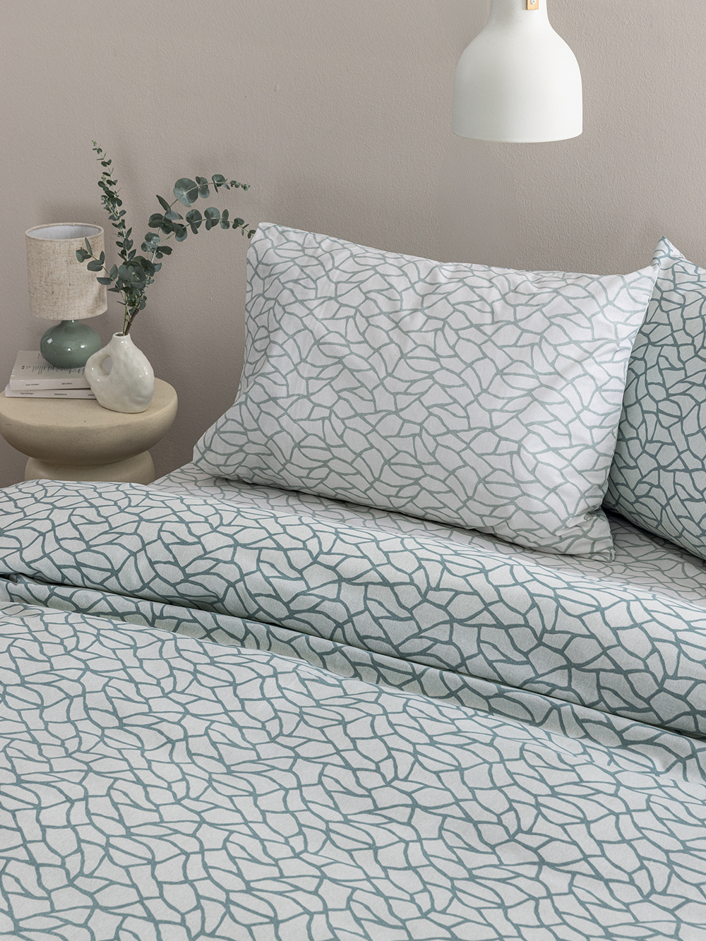 Σετ Διπλά Σεντόνια Fashion Life 200x260 FL6296