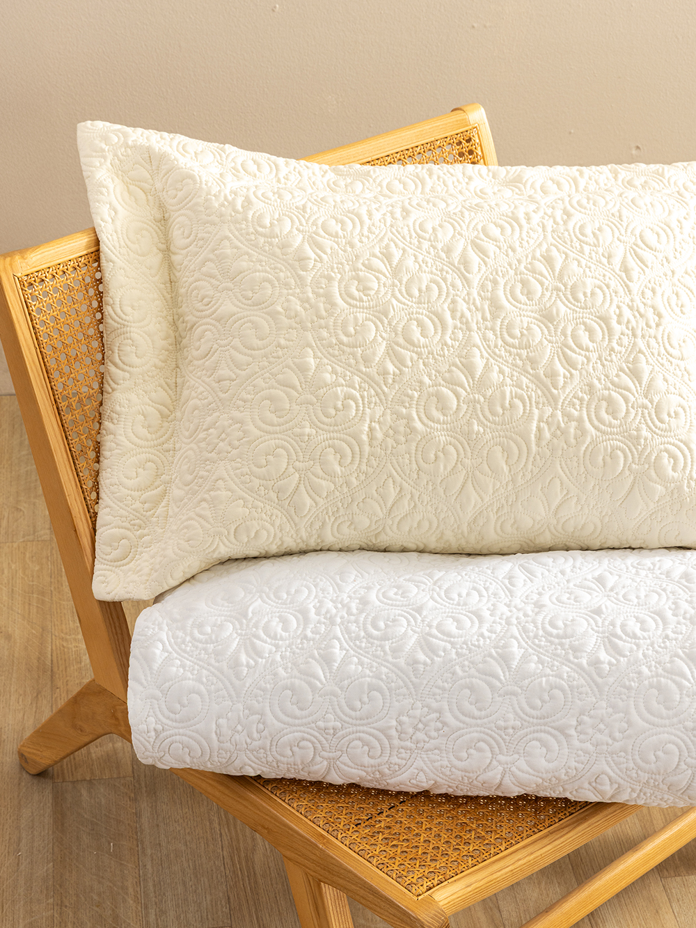 Σετ Κουβερλί 240x260 WED105 ECRU