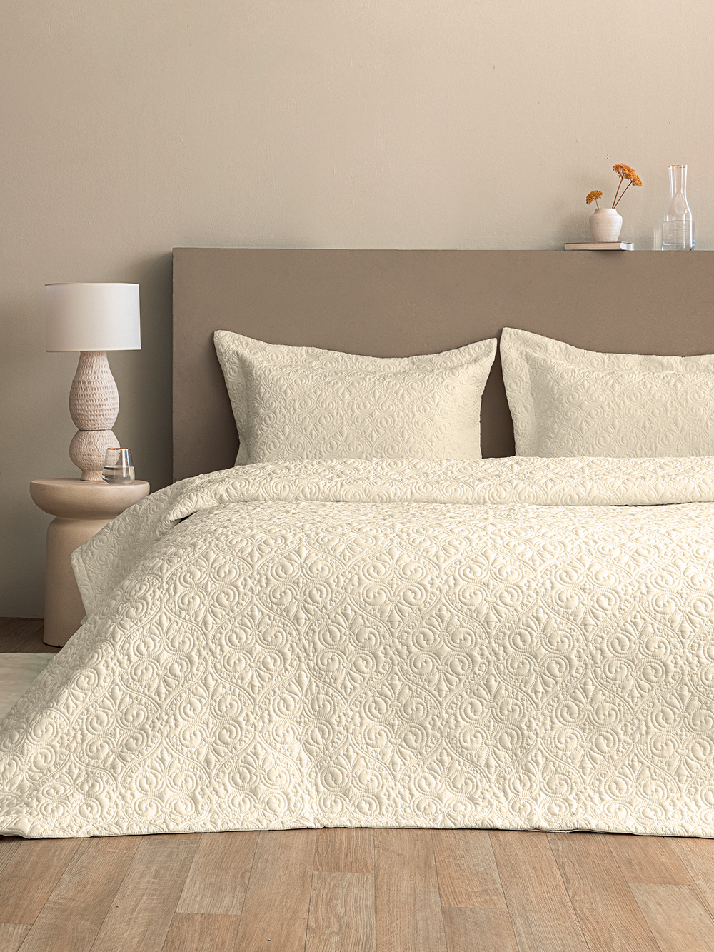 Σετ Κουβερλί 240x260 WED105 WHITE