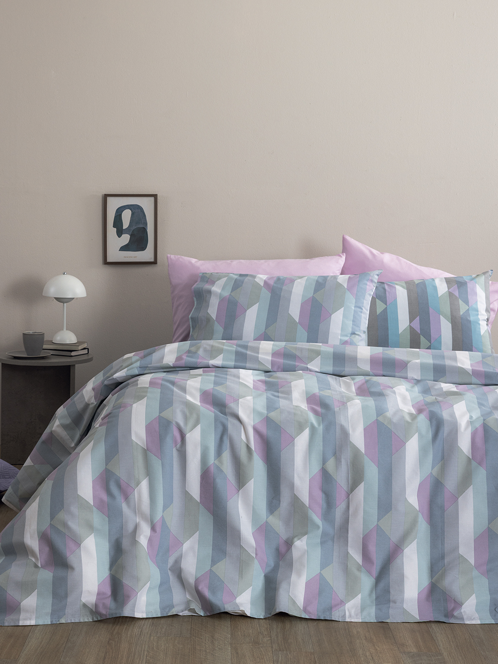 Σετ Μονά Σεντόνια Fashion Life 170x260 FL6297 Με Λάστιχο