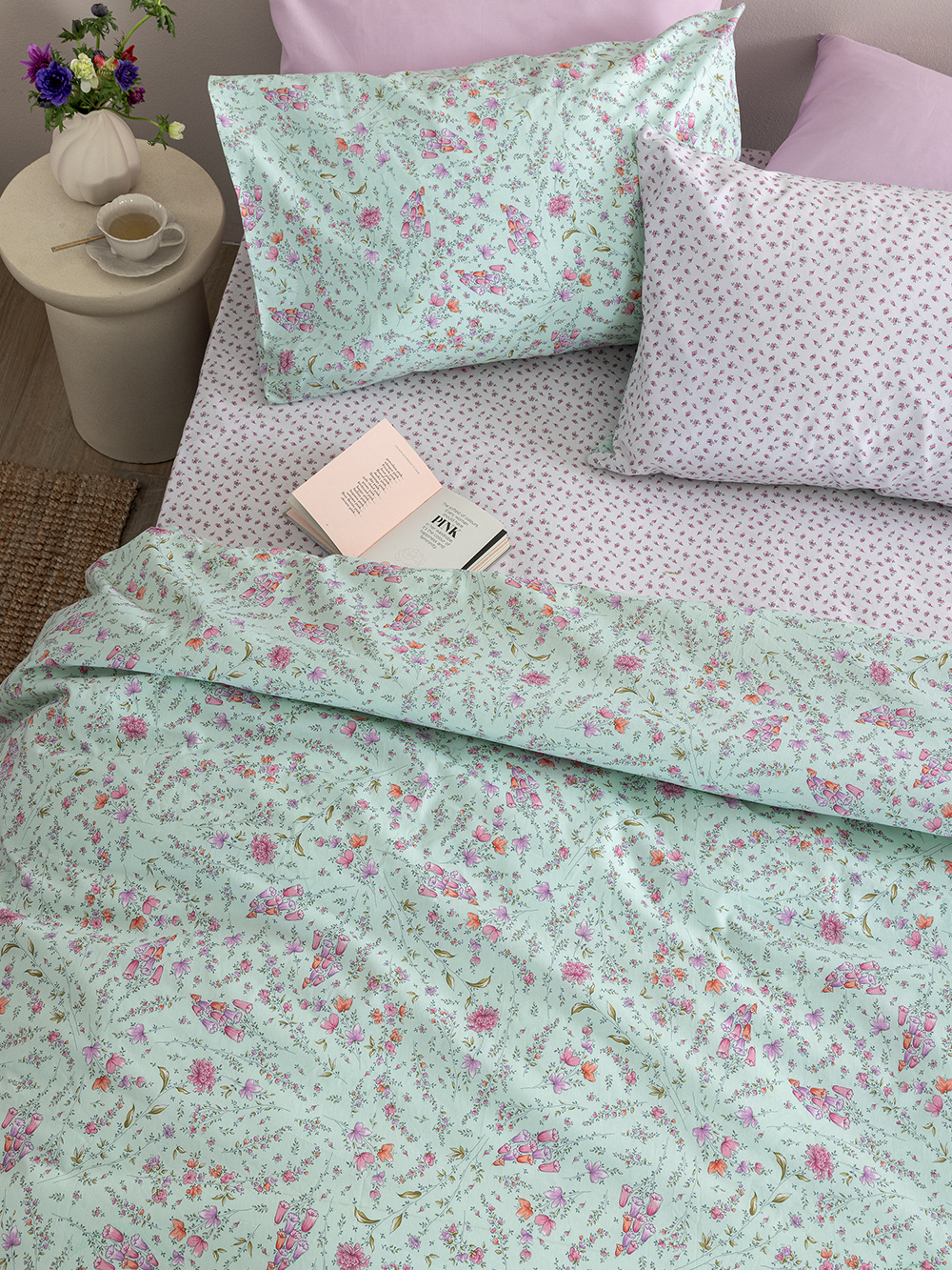 Σετ Μονά Σεντόνια Fashion Life 170x265 FL6304 Με Λάστιχο