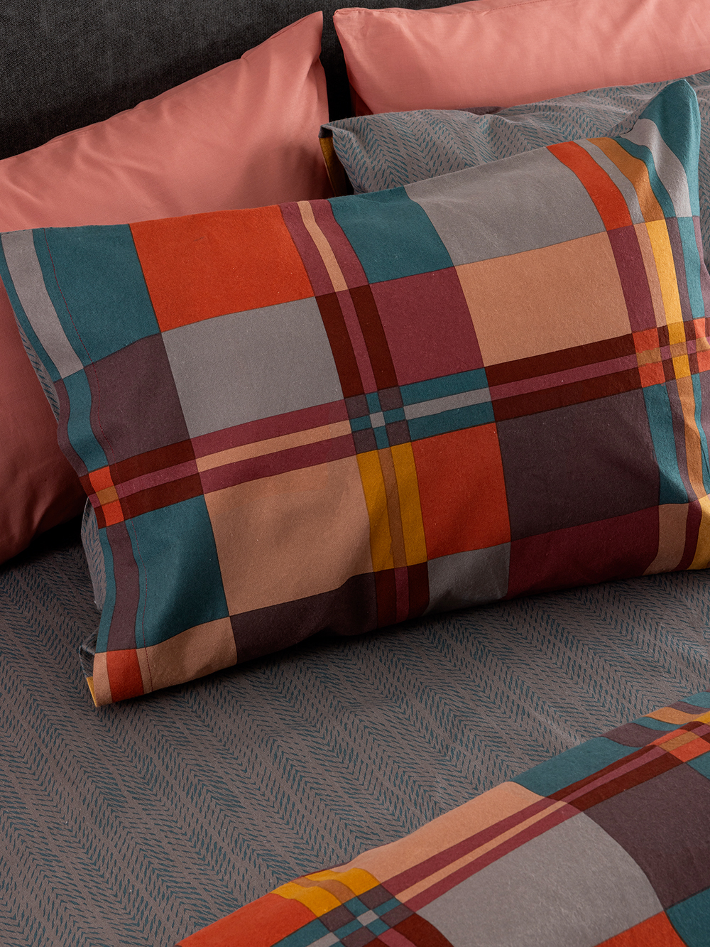 Σετ Μονά Σεντόνια Flannel Beauty 170x265 FB0251 Με Λάστιχο