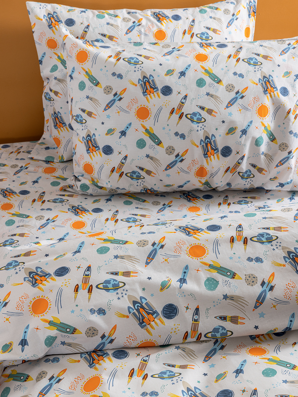 Σετ Μονά Σεντόνια My Kingdom 170x260 MK770 Χωρίς Λάστιχο