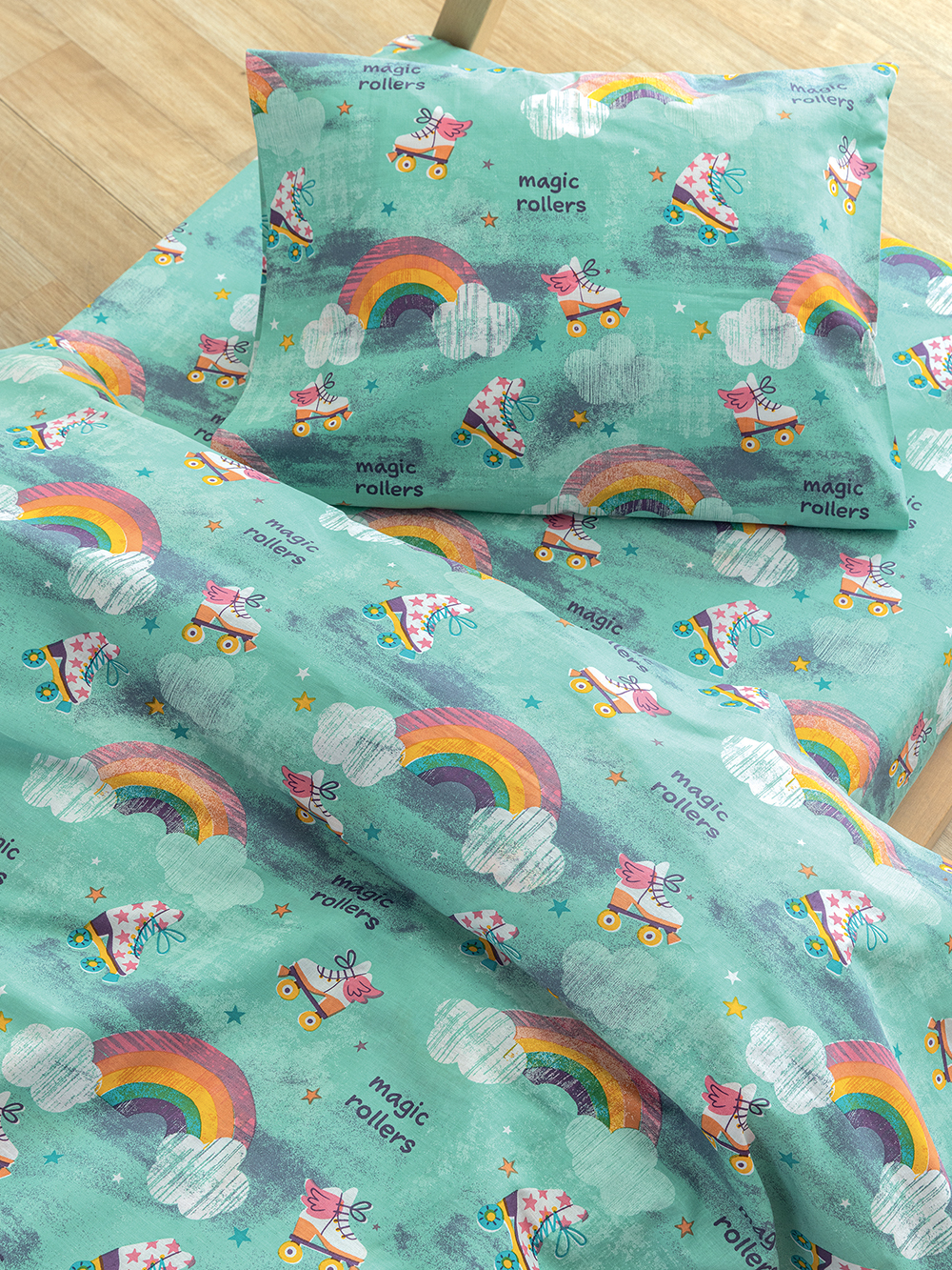 Σετ Μονά Σεντόνια My Kingdom 170x260 MK774 Χωρίς Λάστιχο